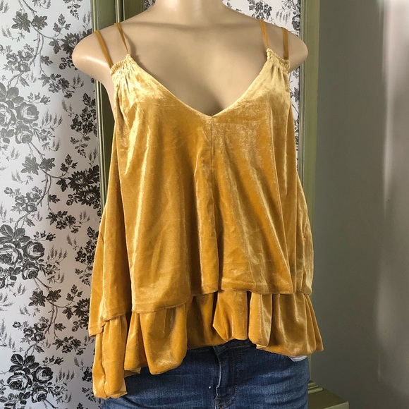 Xhilaration velvet double tie blouse - Picture 3 of 3